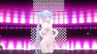 【MMD R-teen SEX DANCE】HOT DANCE WOMEN ATTRACTS HUGE PENIS AND GETS EXTREME LAME激しいセックス[MMD R-18]