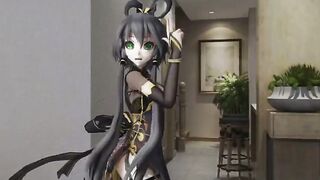 【MMD R-eighteen SEX DANCE】FUCKED WOMEN RECEIVES HUGE HOT COCK激しいセックス[MMD R-18]
