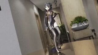 【MMD R-eighteen SEX DANCE】FUCKED WOMEN RECEIVES HUGE HOT COCK激しいセックス[MMD R-18]