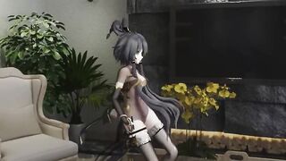 【MMD R-eighteen SEX DANCE】FUCKED WOMEN RECEIVES HUGE HOT COCK激しいセックス[MMD R-18]
