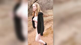 Beauty creek walk piss and masturbation