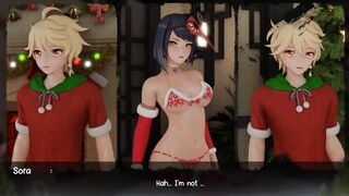 Genshin Impact - Raiden Shogun and Kujou Sara 3D Anime