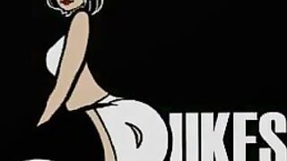 goddess Inked Hispanic fucks Dukes Dollz sex dildo