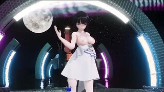 【MMD R-teenagers SEX DANCE】GLOTONA LIKES TO CARVE HER BUTT TO BE OPENED激しいセックス[MMD R-18]