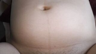 Submissive thick big boobed wifey with a blindfold on her eyes