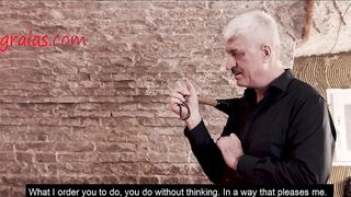 Pornstar Tastes the Degradation for the First Time