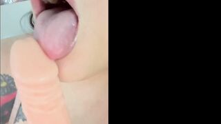 Mexican cougar fucks her holes
