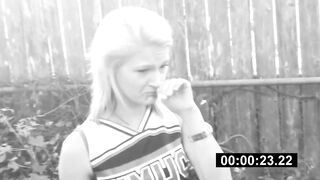 18yo blonde 18 yo blows, fucks, and jacks off a big