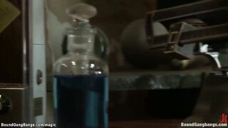 Wifey pays debt into interracial group sex