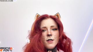 Submissive Kitsune Blows Sweetly, Lets Rough Screwed Herself and Satisfies