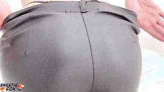Slutty Colleague Invitingly Undressed and Powerfully Cum from My Penis