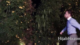 Hijab babe Bangs The Boss- Ella Knox