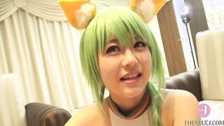 [Hentai Cosplay] A cosplay cunt with mouth give a bj and shoots
