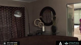 NURUMASSAGE Vulgar 18 Yo Wants To Taste Her Professor's Cock So