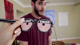 Alexa Grace Receive X Ray Glasses