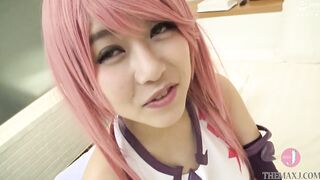 【Hentai Cosplay】Pies animated heroine with a giant amount Squirting unauthorized