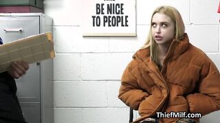 Guard wants to pound 2 blondes at once on his