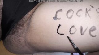 Unshaved BBW bimbos into a lewd bikini got covered inside