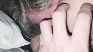 Real Screaming Orgasms while Husband helps