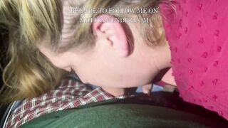 HOT ONLY FANS milf BLOW JOB INTO VEHICLE