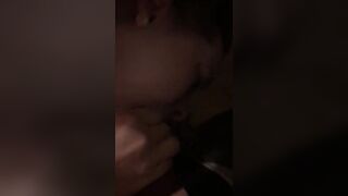 She loves getting her little throat nailed
