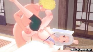 Tsunade Banged Rough By Naruto