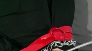 Kicking My Submissive Boy and Whiping