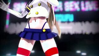 【MMD R-teenagers SEX DANCE】NAUGHTY BAILBAILA and gets fucked[MMD R-18]