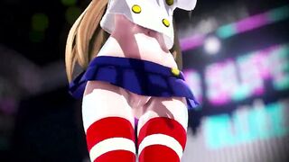 【MMD R-teenagers SEX DANCE】NAUGHTY BAILBAILA and gets fucked[MMD R-18]