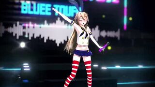 【MMD R-teenagers SEX DANCE】NAUGHTY BAILBAILA and gets fucked[MMD R-18]