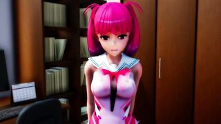 【MMD R-19 year old SEX DANCE】NAUGHTY MASTURBA HUGE DICK CHOCOLATE WHILE FUCKING激しいセックス[MMD R-18]
