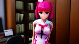 【MMD R-19 year old SEX DANCE】NAUGHTY MASTURBA HUGE DICK CHOCOLATE WHILE FUCKING激しいセックス[MMD R-18]