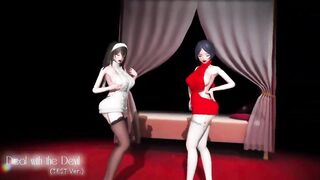【MMD R-18 year old SEX DANCE】HOT LOVELY BOOBS SWEET BEAUTY BUTT SWEET INSANE SATISFACTION ホットお尻 [MMD]