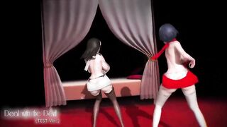 【MMD R-18 year old SEX DANCE】HOT LOVELY BOOBS SWEET BEAUTY BUTT SWEET INSANE SATISFACTION ホットお尻 [MMD]