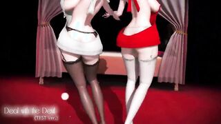 【MMD R-18 year old SEX DANCE】HOT LOVELY BOOBS SWEET BEAUTY BUTT SWEET INSANE SATISFACTION ホットお尻 [MMD]