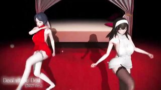 【MMD R-18 year old SEX DANCE】HOT LOVELY BOOBS SWEET BEAUTY BUTT SWEET INSANE SATISFACTION ホットお尻 [MMD]