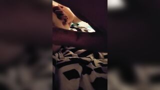Had our friend eat my cunt during a Halloween party