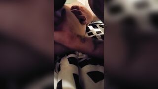 Had our friend eat my cunt during a Halloween party