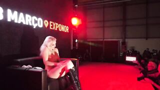 Stripping to plowed on stage in Portugal