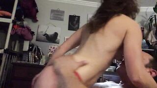 Daddy can’t get enough: iPad pt3 (rough fucked, Female orgasm, cock rides,