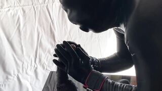 Dom Mistress April - Latex slave torture