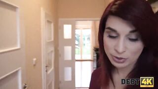DEBT4k. Pregnant lady has sex to get money for things