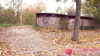Mature MILF Dirty Priscilla bangs random young dude inside outdoors!