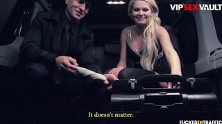 FuckedInTraffic - Claudia Macc Crazy Hot Czech 18 yo Intense Vagina Plowed With Freaky