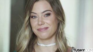 TUSHY Shy Avery seduces & has anal with her longtime crush