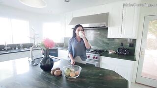 Hot mom gets her huge tits fondled. Long Boobed whore pounded hard