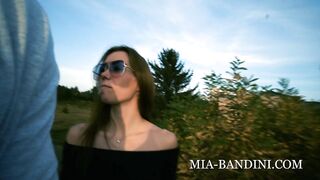 babe hot sucks strangers dick for extra money into outside