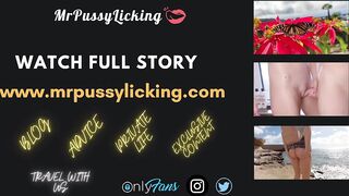 Close up LICKING and HARD FUCKING juicy wet pussy until