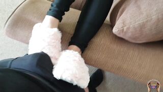 Dick Tease into her new Slippers (trailer)