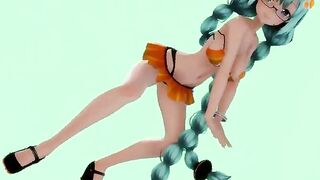 【MMD R-18 year old SEX DANCE】TASTY BOOTY DANCE SWEET SATISFACTION INSANE DELICIOUS BOOTY INSANE おいしいお尻 [MMD]
